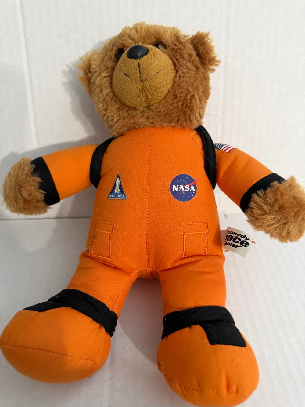 Kennedy Space Center Orange Astronaut Suit Bear Plush
